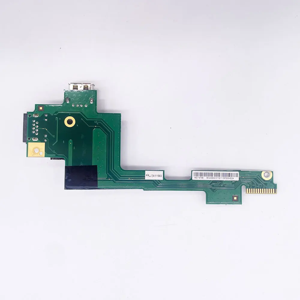 Untuk Lenovo ThinkPad T520 T520i W520 Laptop IO USB RJ45 LAN Kartu Jaringan Jack Board 04W1563