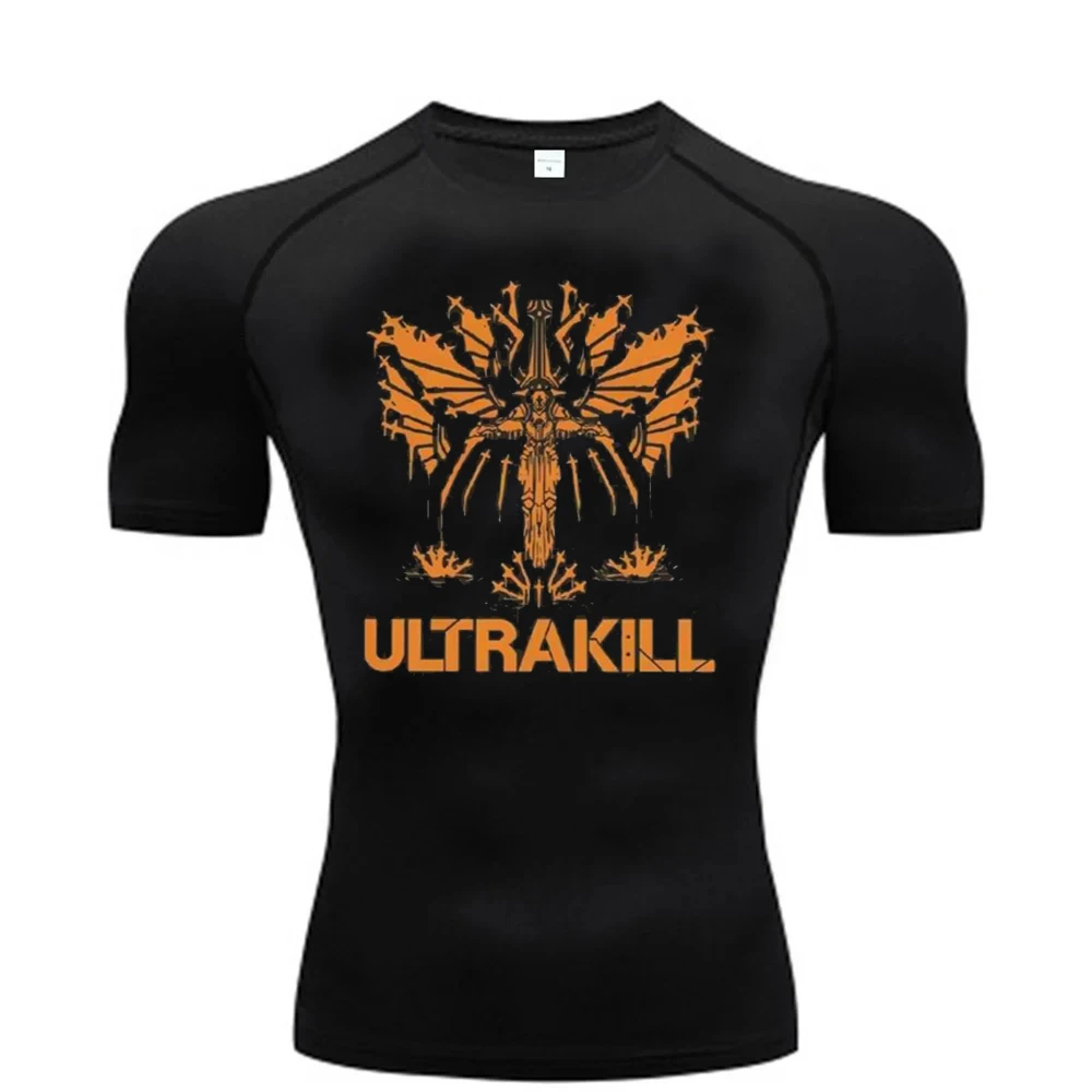 Ultrakill t-shirt Fitness Tracksuit grunge gyaru aesthetic japanese graphic manga dollette goth funny cutecore