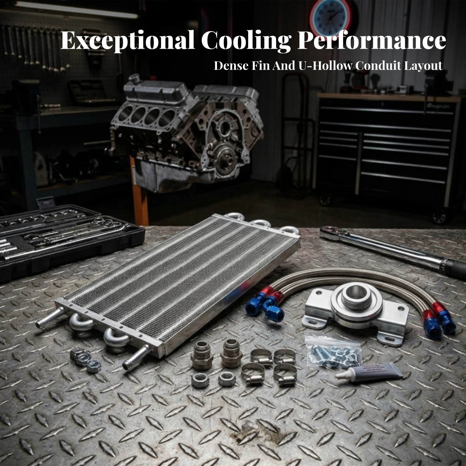 Mounting Ears Air Conditioning Condenser A/C Condenser Heat Exchanger Universal Vehicle Part Installation Kit