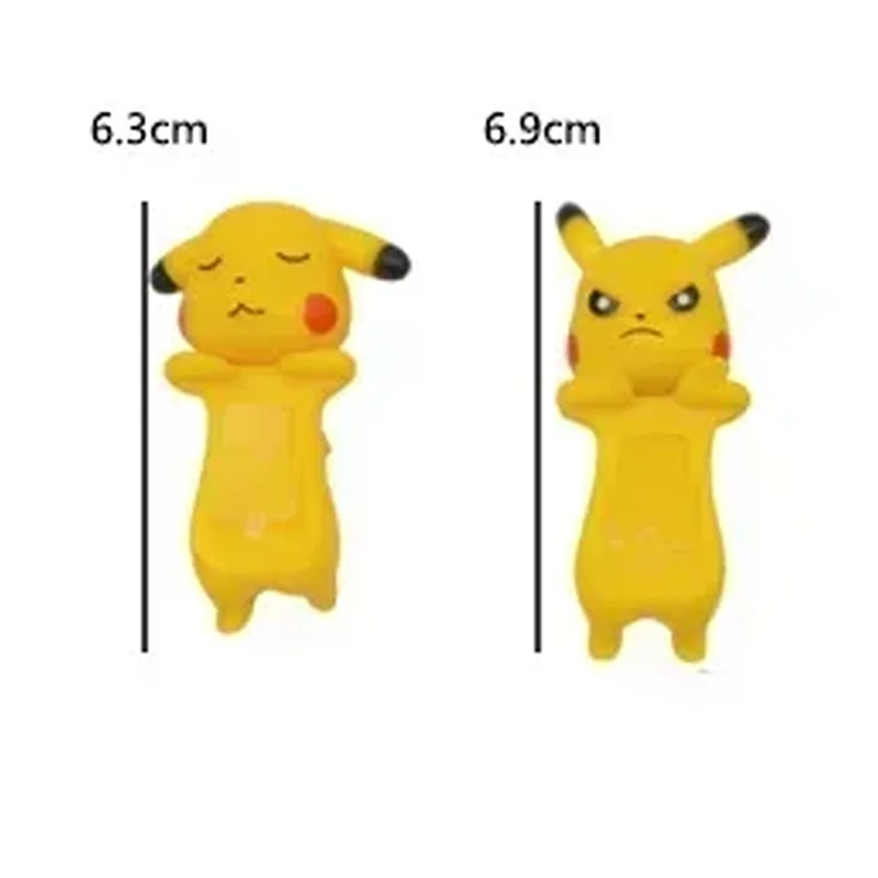 โมเดลตกแต่งโทรศัพท์มือถือรูปปิกาจูการ์ตูนน่ารักสไตล์ปาร์ตี้แองเจิล รุ่นฮิตจากโปเกมอน แบบกล่องสุ่ม