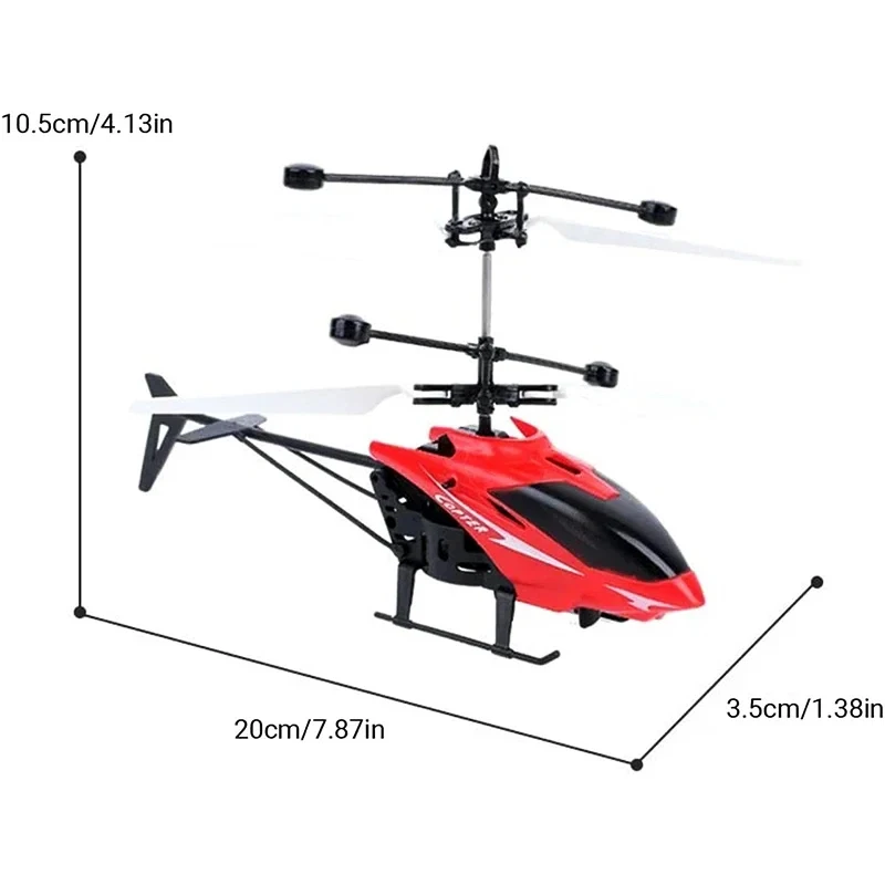 Mini Simulation Aircraft Gesture Induction Flying Vehicle Flight Rc Control Helicopter Children Model Toys