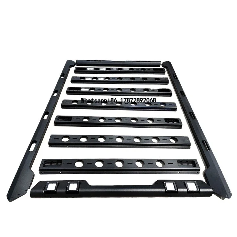 

Customized Universal Offroad SUV Steel Iron Aluminum 4x4 Jimny Jb74 4Runner Basket Top Luggage Carrier Car Roof Racks