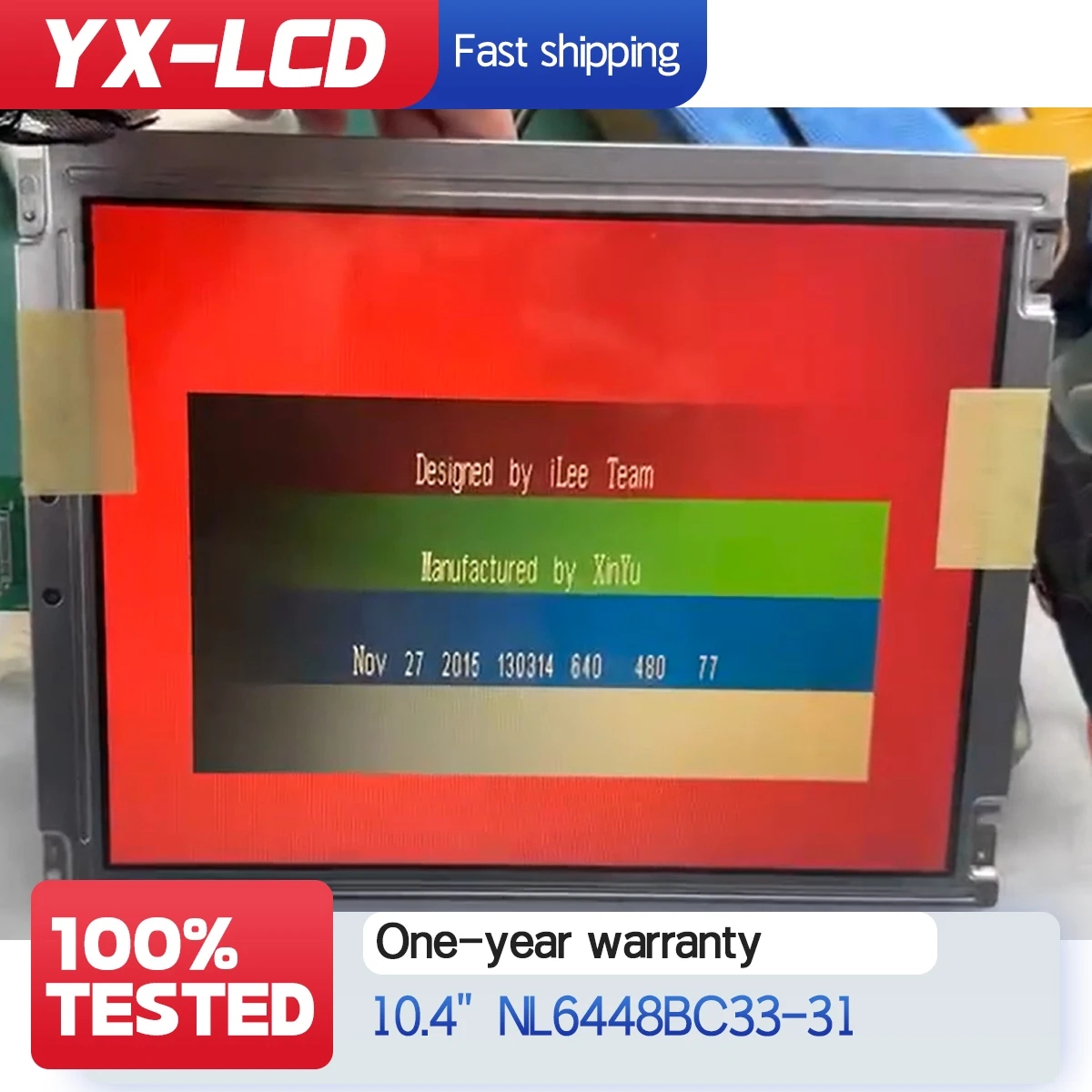 

10.4 Inch LCD Panel Display Modules NL6448BC33-31 NL6448BC33-31D Screen 640×480