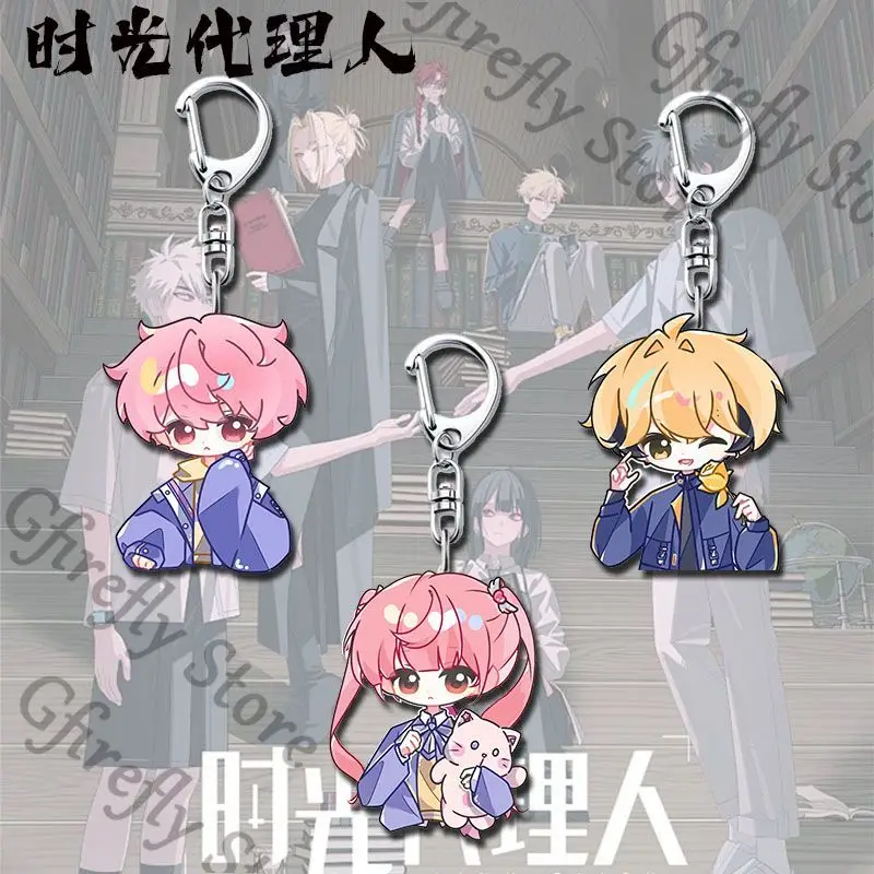 

Pendant Link Click Bag Keyring Anime Hanging Drop Acrylic Strap Schoolbag Keychain Q Version Ambitus Felix Decorate Gift