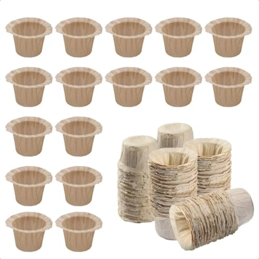 

100PCS 51x31mm Log Colour Coffee Filter Papers Funnel Mesh Cup Filter Paper Suitable for Reusable or Minimalist Cup