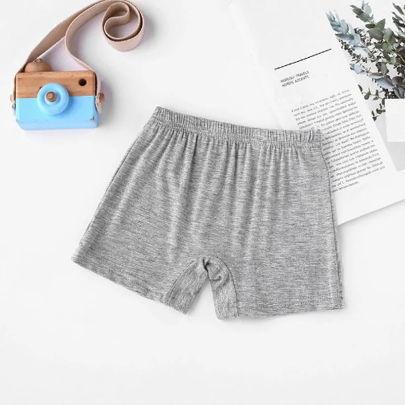 4pcs Girls Short Safety Pants Candy Color Modal Dance Leggings Kids Underwear Children Summer Cute Shorts Underpants 3-12 Years view 5