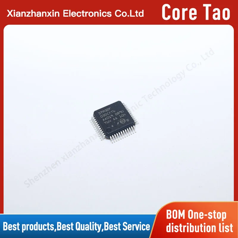 5PCS/LOT STM32F030C8T6 STM32F030 030C8T6 LQFP-48 32-bit microcontrollers microcontroller