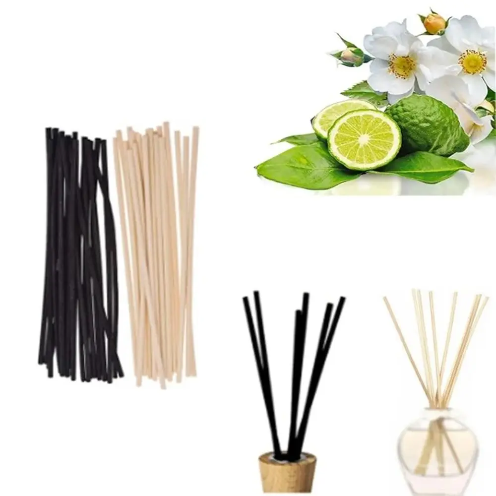 

100Pcs 3mm*25cm Fiber Reed Diffuser Sticks Portable Easy To Use Reed Diffuser Replacement Stick Fiber Rattan Sticks
