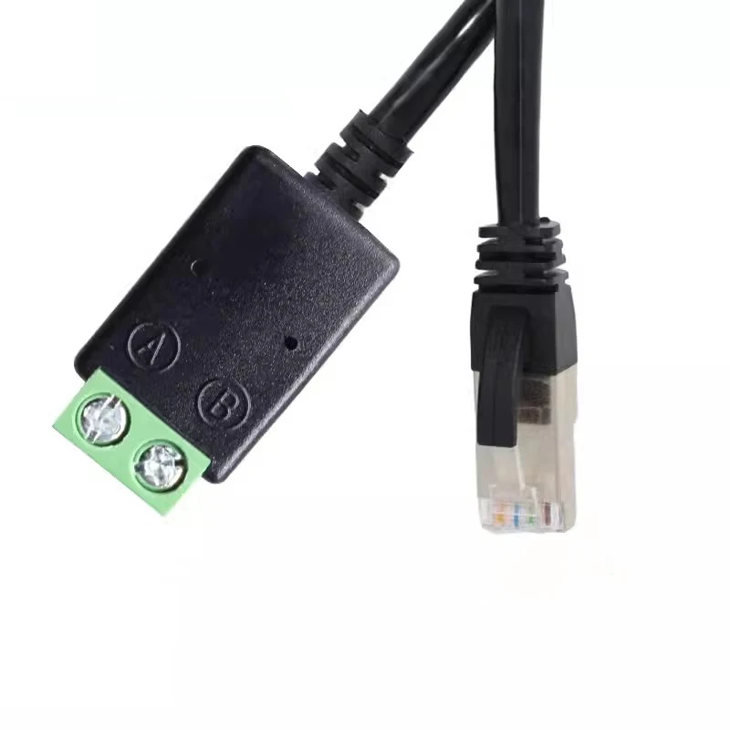 RJ45 TO 2PIN 4PIN Terminal Rs485 Network Cable RJ45 connector RJ45 Male to 485 Connector Splitter For CCTV DVR Exntendsion cable