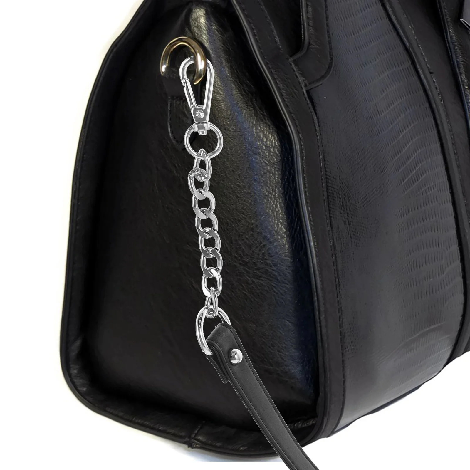 Adjustable Double Clasp Bag Strap Replacement Shoulder Purse Strap Crossbody Handbag Belt Durable Replacement Rope