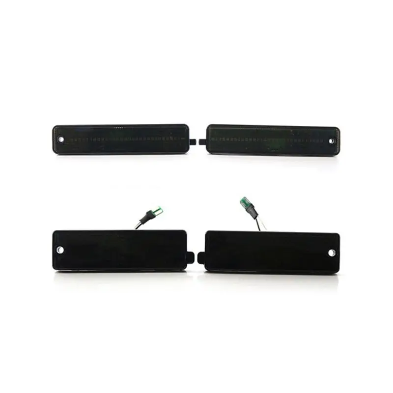 

Smoked Lens Amber/Red LED Side Marker Light Kit For Pontiac Firebird 1998-2002 Turn Signal Lamp, Replace 5977941 5977942-T48C