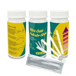 25pcs Nitric Oxide Indicator Strips Highly Accurate Test Salivary Nitrites Strips For Accurate Body Nitric Oxide Test Strips