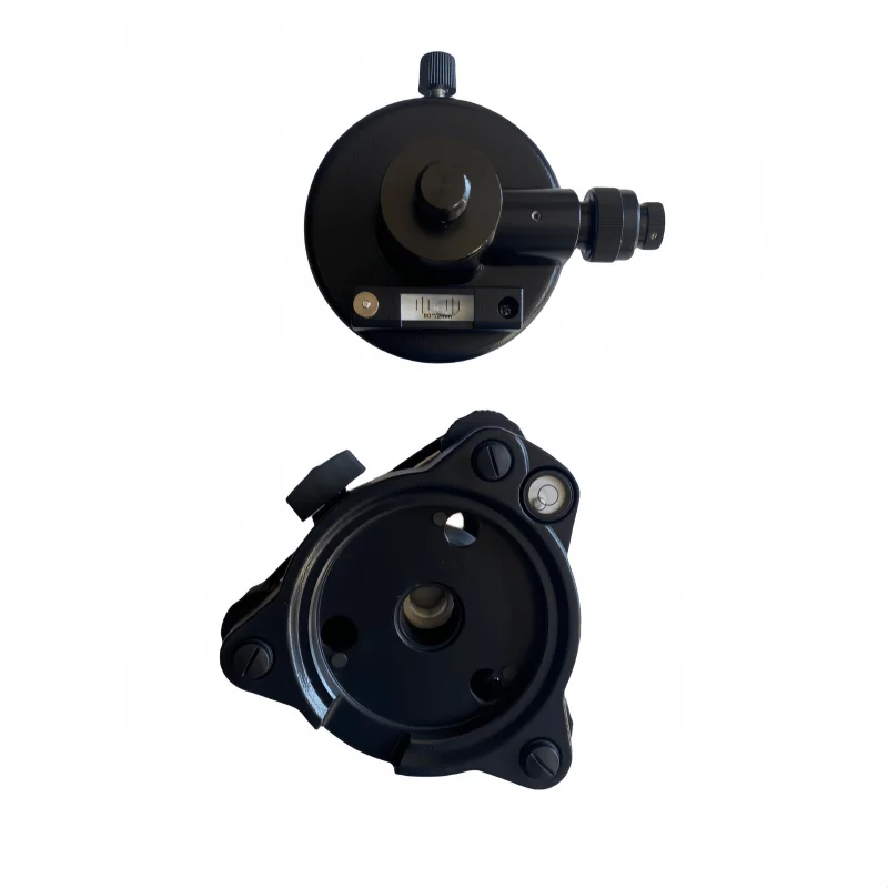 black Tribrach And Optical Plummet Rotating Adapter For Prisms GPS 5/8\