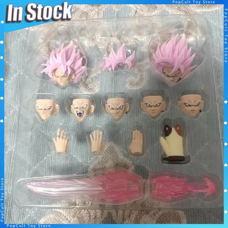 

В наличии Dragon Ball Z Аниме Фигурка Super Saiyan Rosé Son Goku Black Zamasu Head Аксессуары Коллекционная модель на заказ Подарки Игрушки