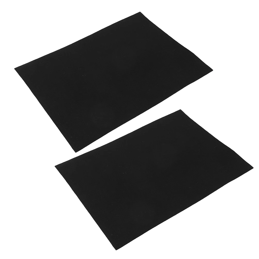 

2pcs Thickened Calligraphy Felt Sturdy Wool Ink Resistant For Chinese Painting Art Practice Large Size Desk Pad Portable Writing