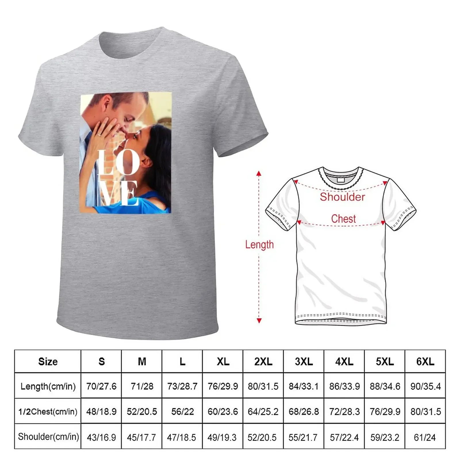 Justin Tubach Love Line 3 T-Shirt anime blanks anime clothes sublime workout shirts for men