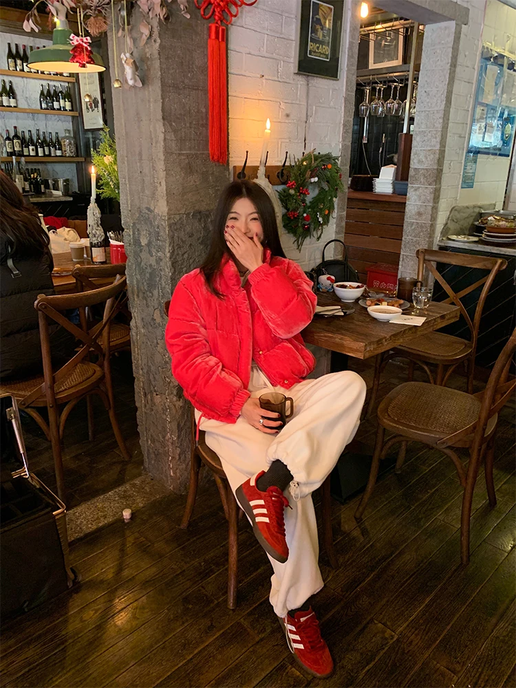 Pantalon de sport blanc taille élastique pour femme, pantalon de survêtement noué avec ceinture, à revers, petite Stature, nouvelle collection printemps-automne 2024