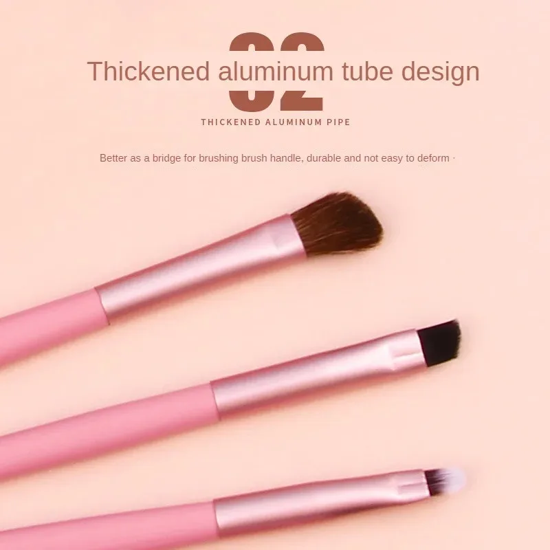 5 قطعة فرش ماكياج أداة مجموعة عينيه المخفي الحاجب الشفاه مزج الجمال يشكلون الجلد ودية فرش النساء أداة التجميل