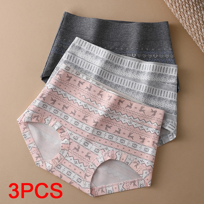 

Women's Panties Set Pack Fashion Sports Soft Underwear Lady Lingerie Sexy Briefs Cotton Triangular Underpants Seamless Intimates