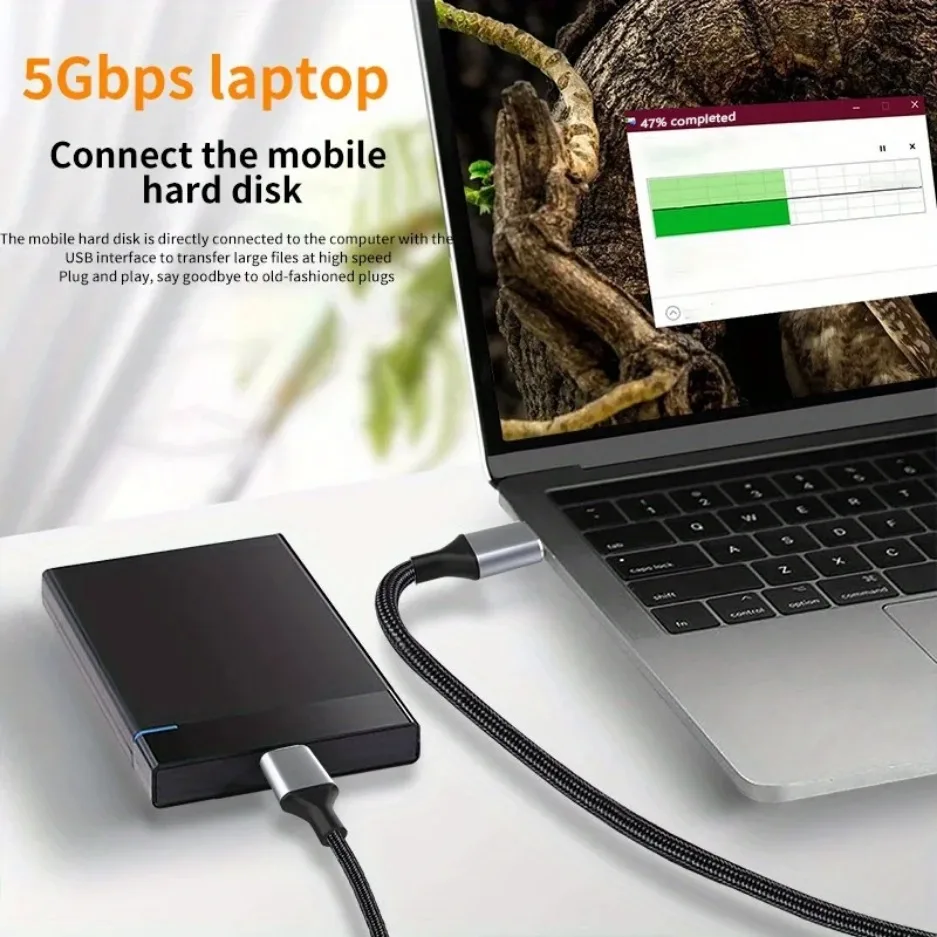 USB 3.0 Type A to Micro B Cable 5Gbps 2A Fast Data Sync Cord USB3.0 to Micro B Adapter External Hard Drive Disk Cable 2/1m image 6