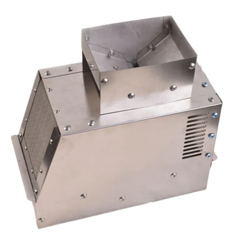 Bird food shell blowing machine grain blowing machine parrot bird cage air selection millet grains screening melon seeds image 2