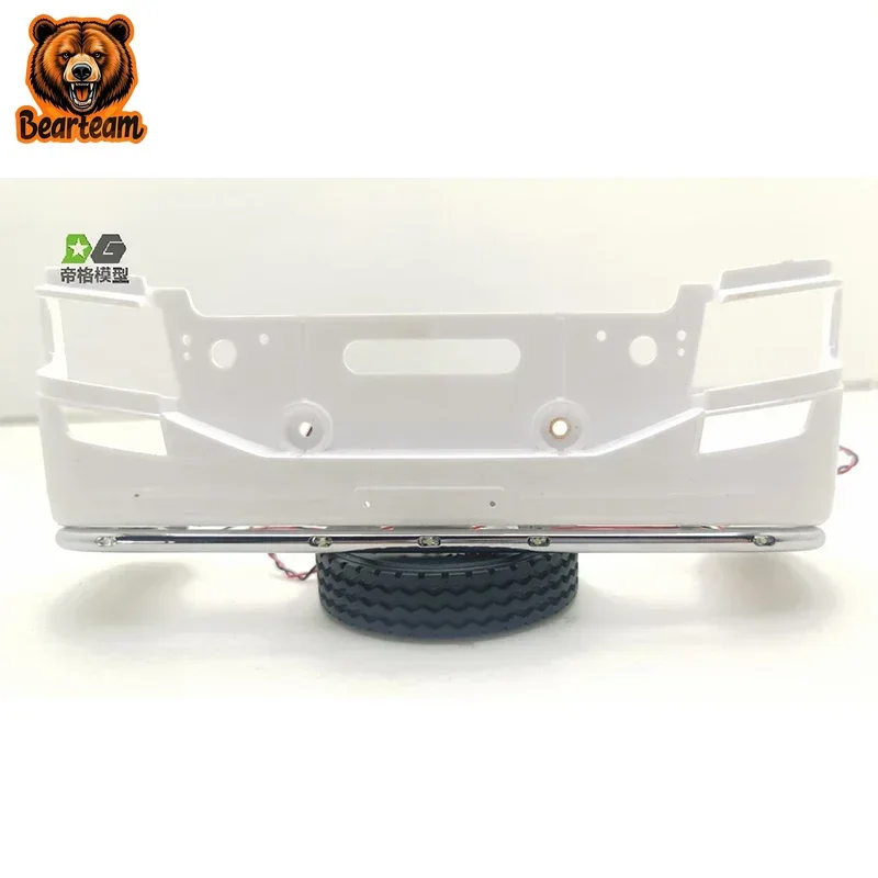 Para camión Tamiya RC 1/14 Scania 770S, piezas de bricolaje, juguetes, luz LED inferior delantera