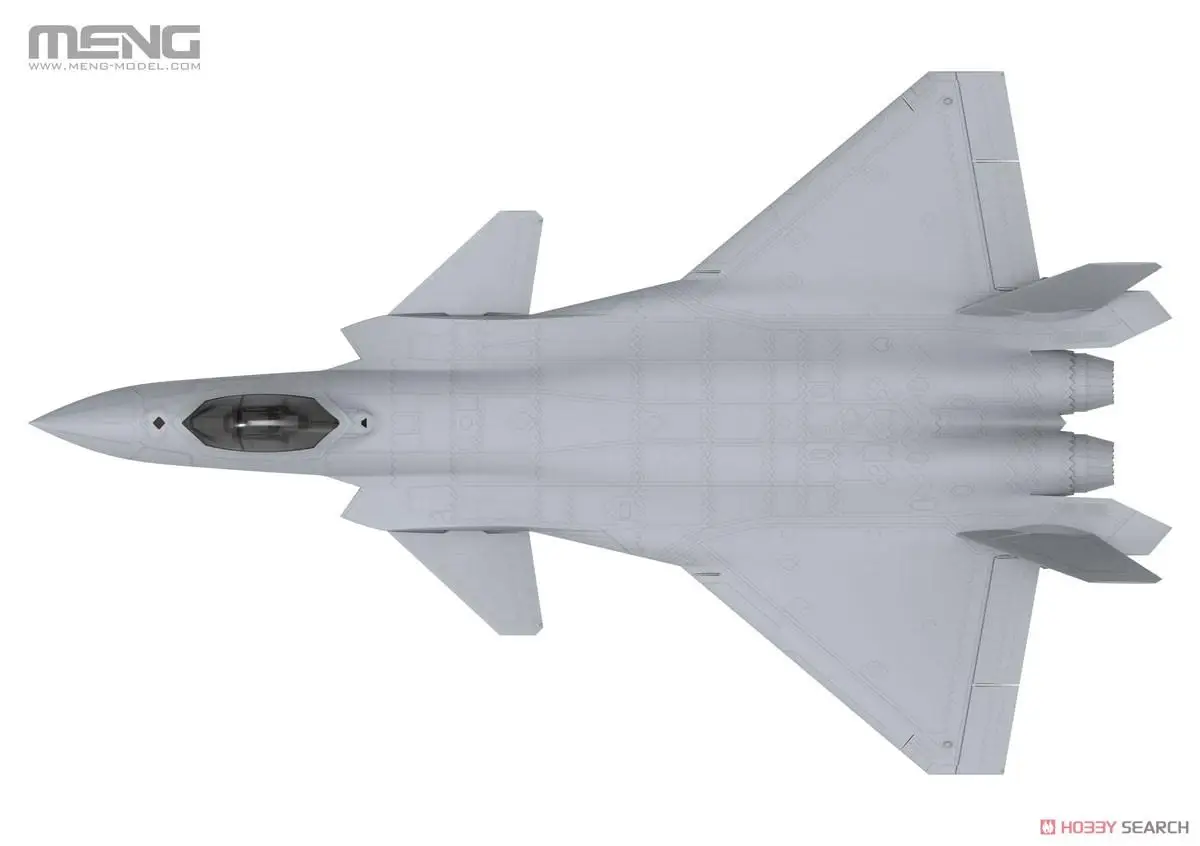 MENG LS-002 1/48 Scale Chinese Chengdu J-20 Stealth Fighter Model Kit