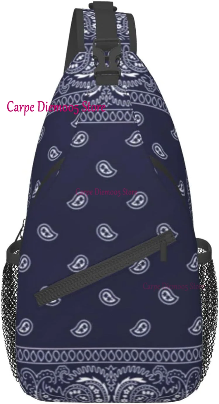 Handmade Sling Back Strap Bandana Money Backpack Turn a set of 4 bandanas into the cutest DIY drawstring  main image 2