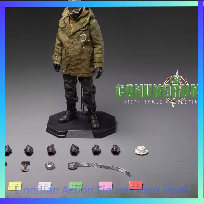 

In Stock Six Feet Alley Studio Venus Toys SS003 Mysterious Man 1/12 Movable Soldier Figure Toy Collection Gift