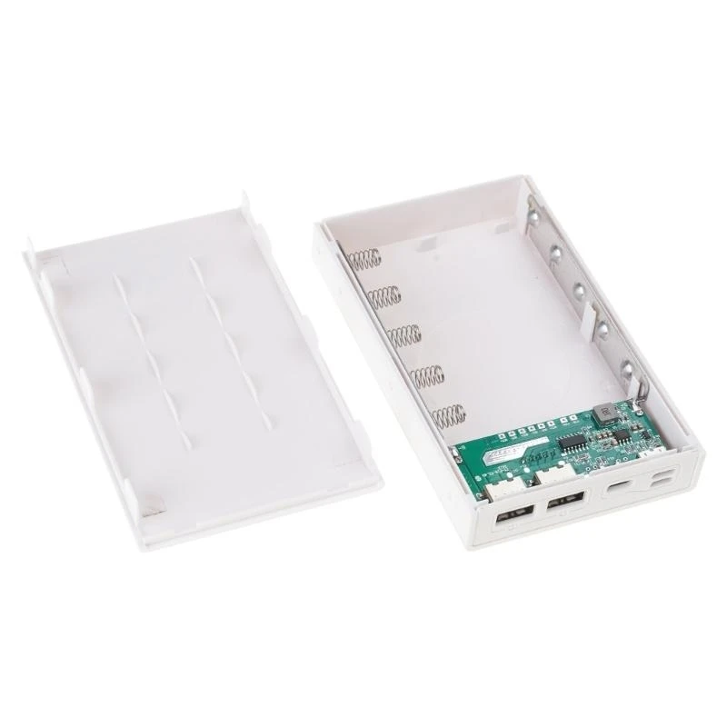 U55B 5x18650 Powerbank for Case Battery Storage for Shell For Charge LCD Displ