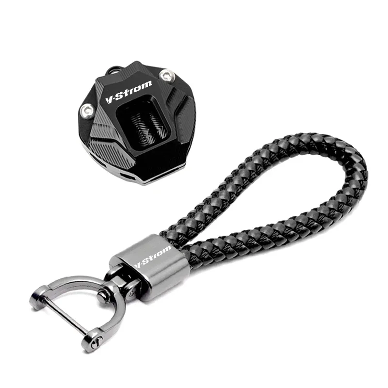 

For Suzuki V Strom 650 1000 1050 1050XT 800DE Vstrom DL1050 DL650 800 DE Motorcycle Key Cover Case Shell Keychain Keyring Key
