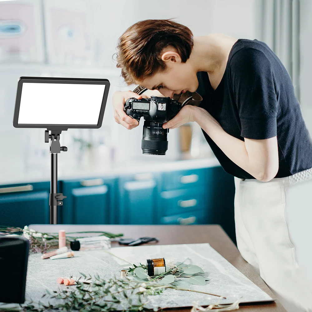 【Do BRASIL】Sokani P25 LED لوحة فيديو ضوء ملء مصباح إضاءة التصوير الفوتوغرافي للبث المباشر صور استوديو فيديو صانعي الأفلام