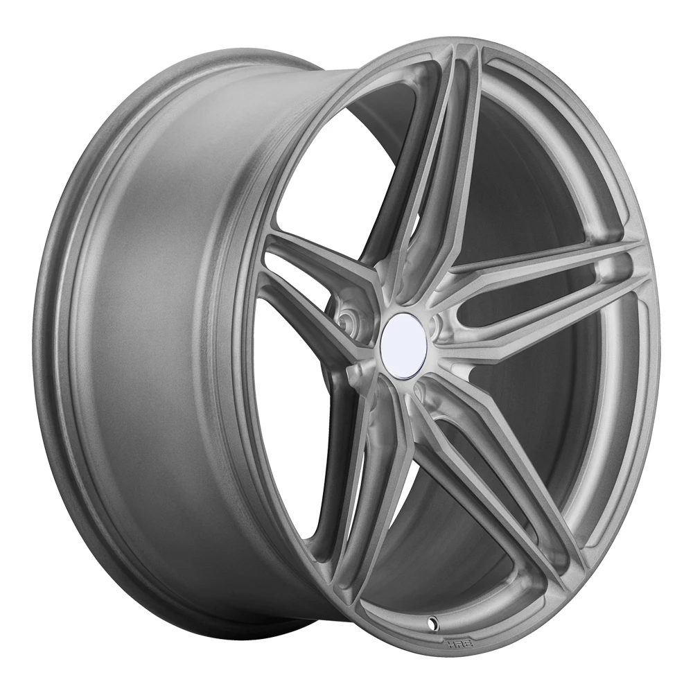 ODM高級18/19/20/21インチシルバー鍛造レーシングカーホイール5x112/120アルミ合金乗用車ホイールリム（アフターマーケット向け）