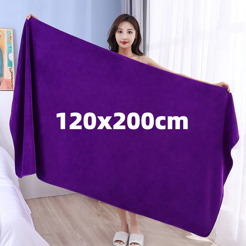 Large Thickened Microfiber Bath Towel-quick-drying Super absorbent and  multi-purpose microfiber towel