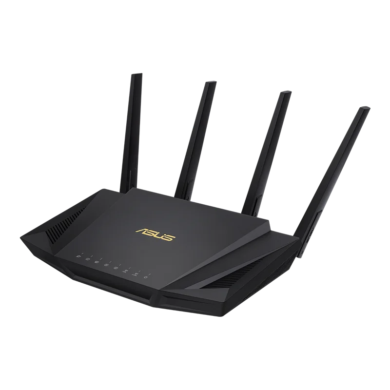 ASUS RT-AX58U RT-AX3000 802.11AX Dual-Band WiFi 6 Router, MU-MIMO & OFDMA, AiProtection Pro Network Security, AiMesh WiFi System