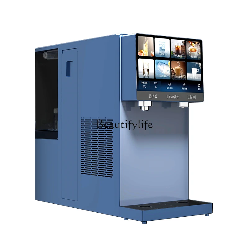 Macchina per bere escritorio a bolle XL S3 Distribuidor di acqua ghiacciata potabile diretta per uso domestico ad osmosi inversa RO
