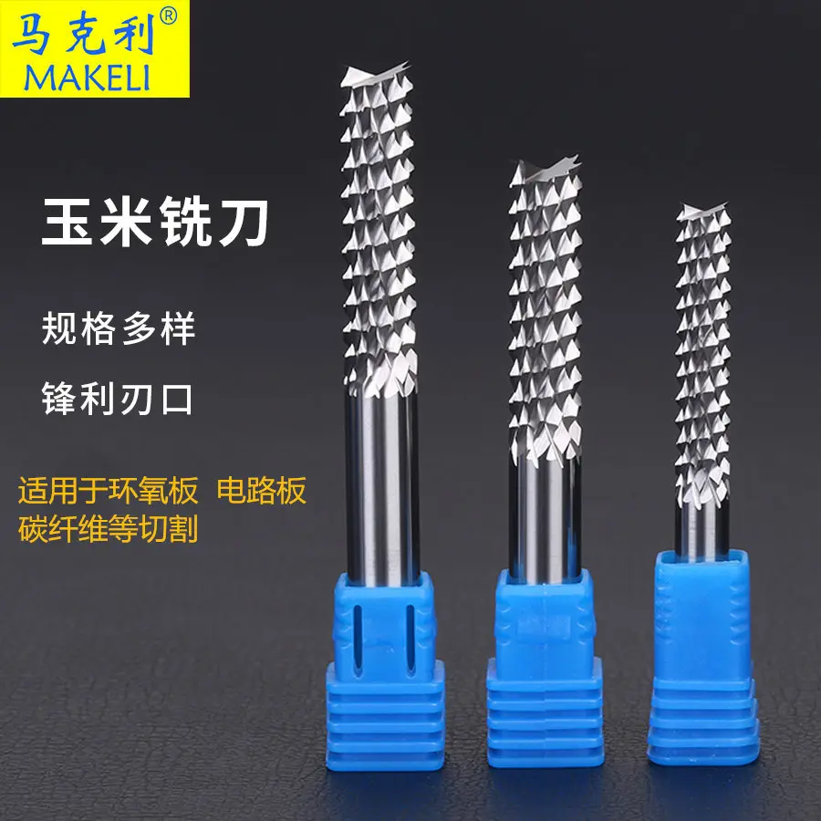 

Производители поставляют фрезер для кукурузы из вольфрамовой стали 3,175/4/6/8/10, гравировальный станок для печатных плат, эпоксидной смолы