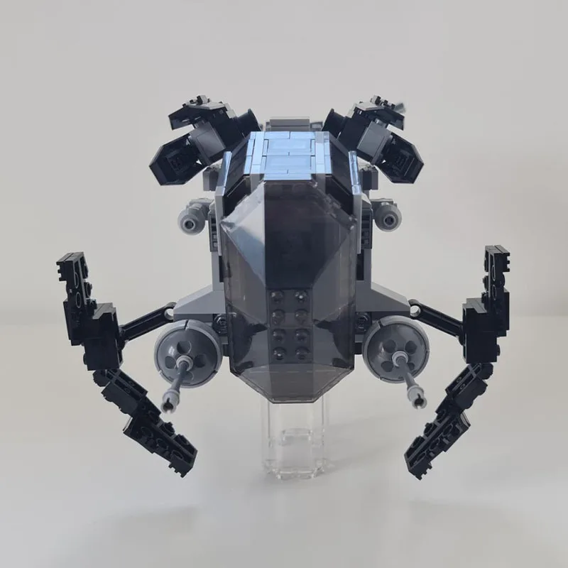 535pcs MOC Imperial Gunship Rebels Star Battle Model Building Blocks Tabletop Decor, Small Decor, Home Decor Display Model Gift