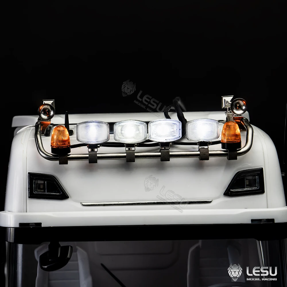 LESU RC Overhead Light Cab Roof LED Lamp for 1/14 Remote Control Tractor Truck Car 770S DIY Model Accessories Parts Toy TH23433