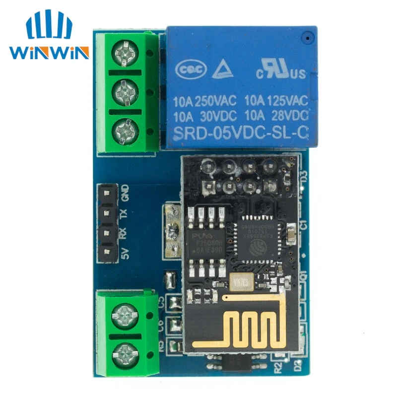 ESP8266 ESP-01 ESP-01S 5V WiFi Relay Module Things Smart Home Remote Control Switch Phone APP Wireless WIFI Module For ARDUINO