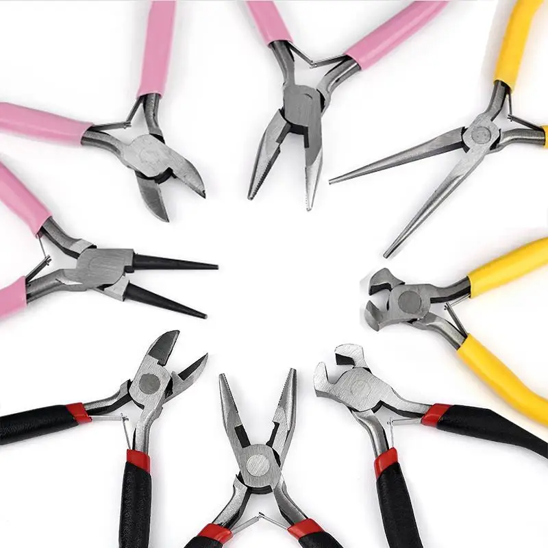 

Multifunctional Hand Tools Jewelry Pliers Equipment Round Nose End Cutting Wire Pliers For DIY Jewelry Making Accessories Tools