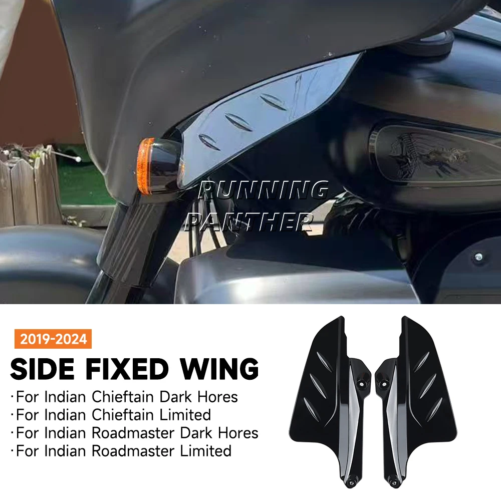 

Для Indian Chieftain Dark Horse/Chieftain Limited 2019-2024 2023, передние боковые обтекатели крыльев, комплекты воздушных дефлекторов, аксессуары