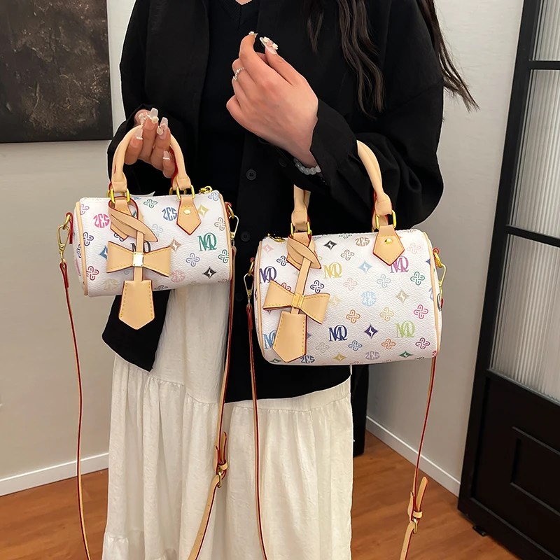 حقائب كتف صغيرة من جلد البولي يوريثان بوسطن للسيدات حقائب كروس حقائب نسائية حقائب نسائية كيس دي لوكس فام ita حقائب