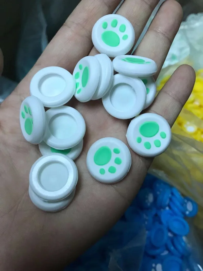 4pcs Silicone Grip Caps for Switch Lite Oled Consold Protective Case for NS Lite Oled Gamepad Joystick Controller Accessories