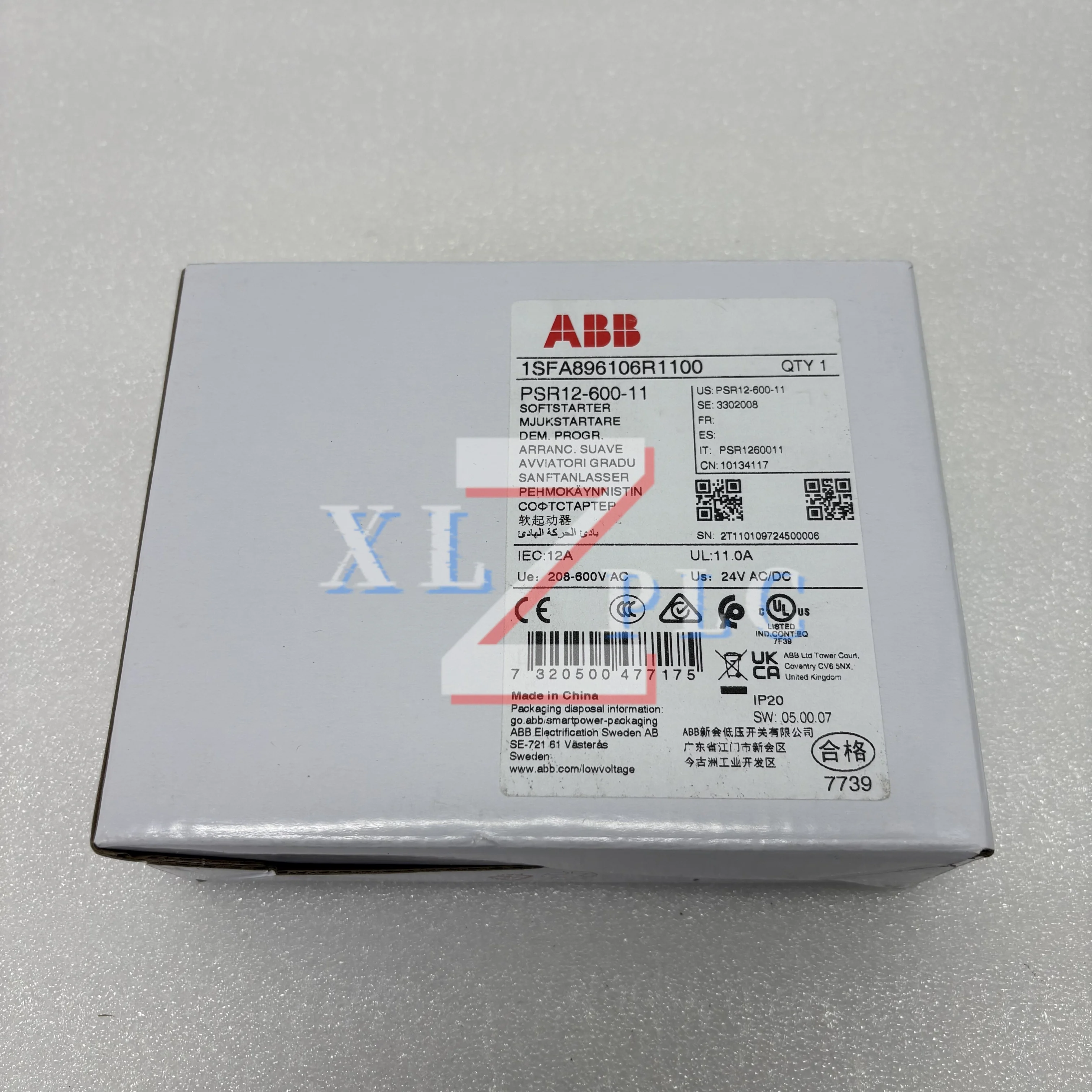 

Новый оригинальный PSR12-600-70 5,5 кВт PSR16-600-11 PSR16-600-70 7,5 кВт PSR25-600-70 11 кВт PSR30-600-70 Софт стартер 15 кВт