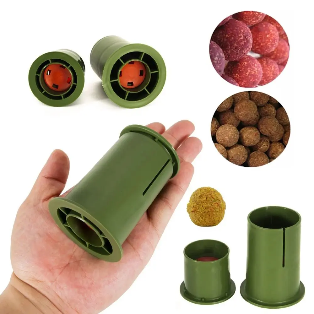 

* 85mm Fishing Bait Carp Fishing Ground Bait Ball Bait Making Accessories Bait Ball Maker Feeder Bait Making Bait Ball Shaper