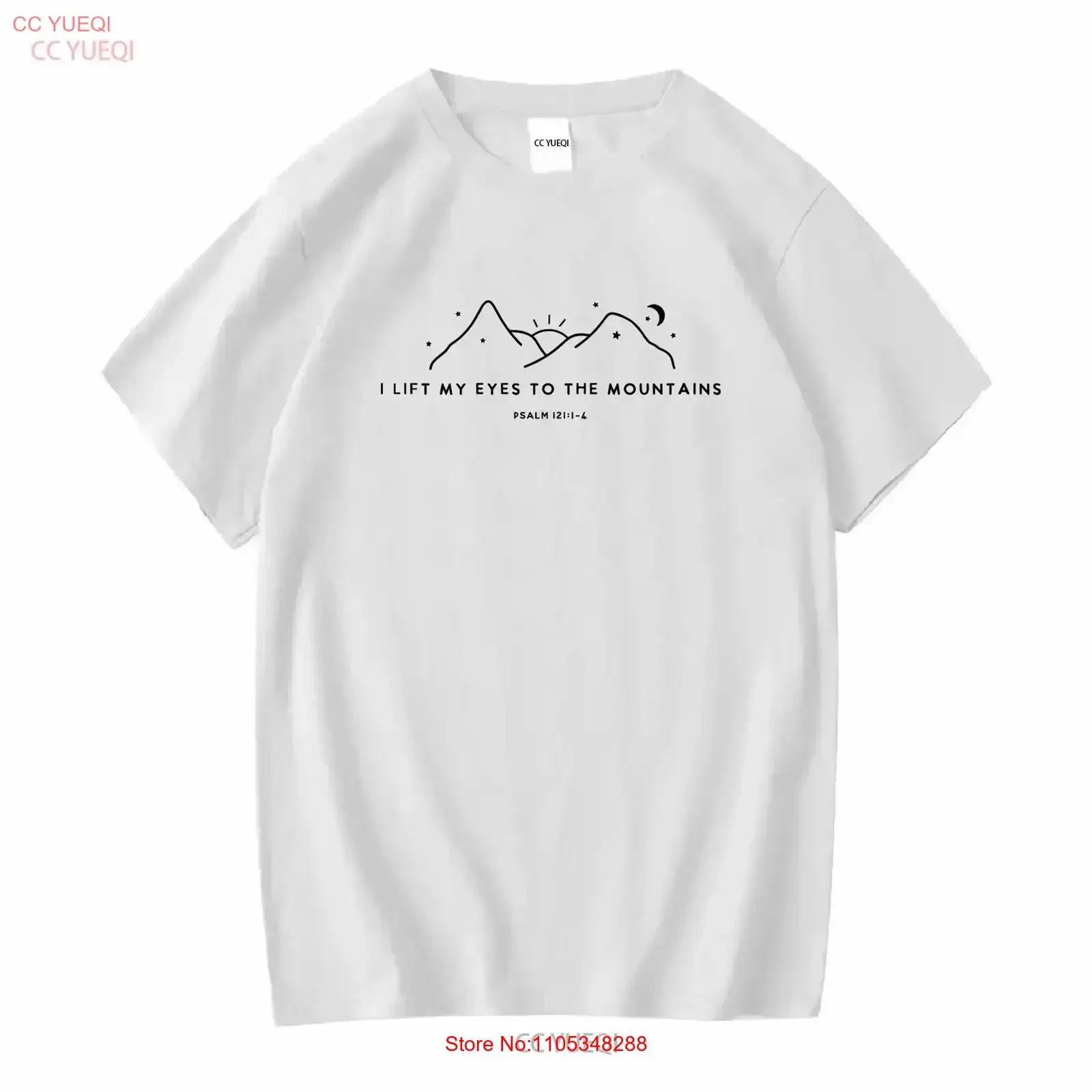 Camiseta I Lift My Eyes To The Mountains, Amazing Grace, Believe, Self Love, Religious Mountain Faith, vintage, lavada