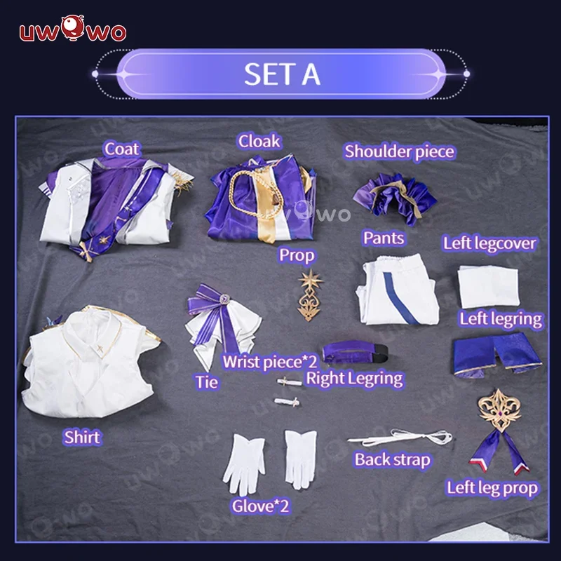 SN55PRE VENDITA UWOWO Robin Gioco Cosplay Honkai Star Rail Fanart Robin Knight Costume Cosplay Costume di Halloween $ 5Q @ 1