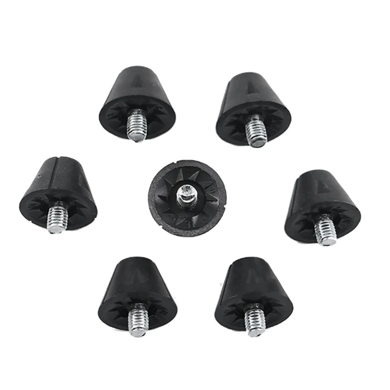 12 PCS Football Shoe Replacement Spikes 13mm Football Shoe Studs Spikes for 5MM Threaded Football Shoe