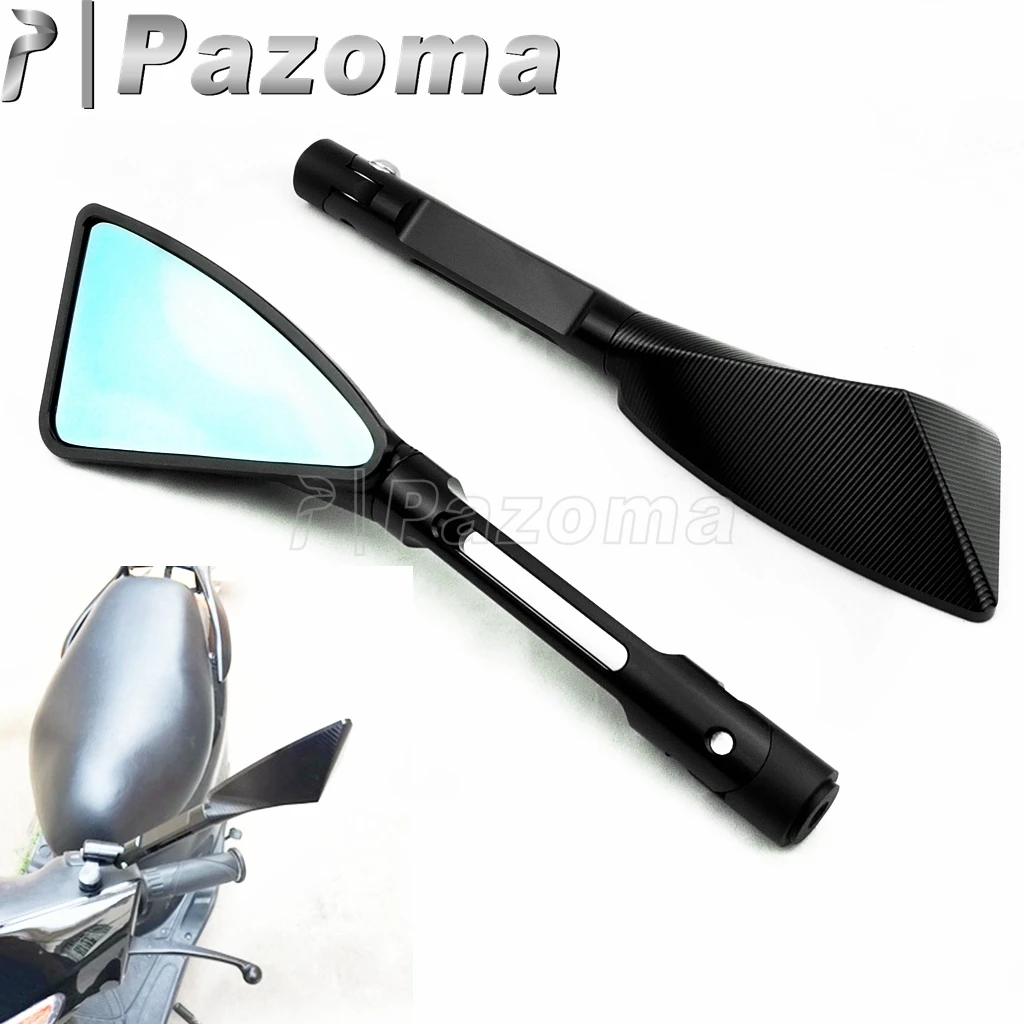 Universal Scooter Street Bike Dirt Motorcycle Rear Side Rearview Mirror For Honda Suzuki Yamaha Kawasaki Ducati Monster GT BMW